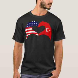 We Heart USA Türkei Patriot Flag Serie T-Shirt