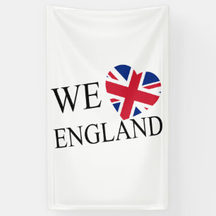 We Heartflag England bk (v) bncnt Banner