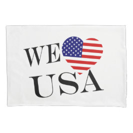 We Heartflag USA bk pccm Kissenbezug