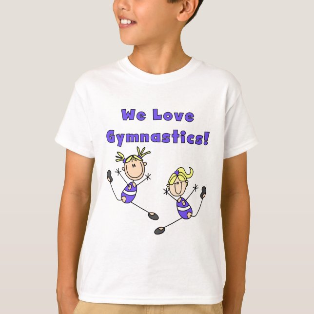 We Love Gymnastique Tshirts et cadeaux (Devant)
