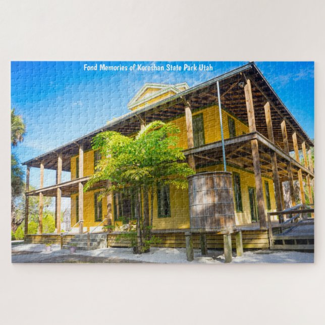 We Love Koreshan State Park Utah Jigsaw Puzzle (Horizontal)