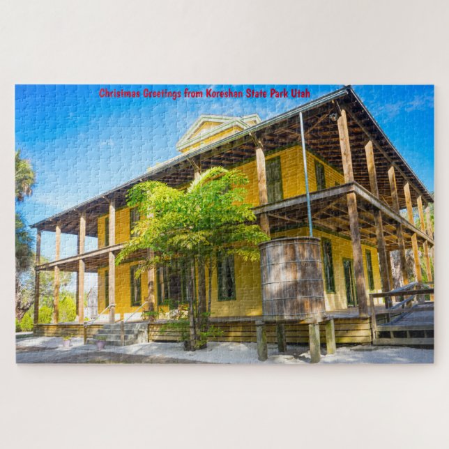 We Love Koreshan State Park Utah Jigsaw Puzzle (Horizontal)