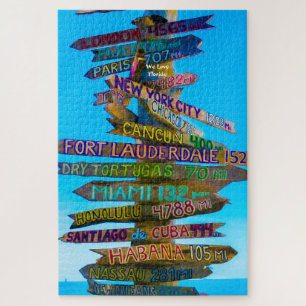 We Love Sign Posts en Floride Jigsaw Puzzle