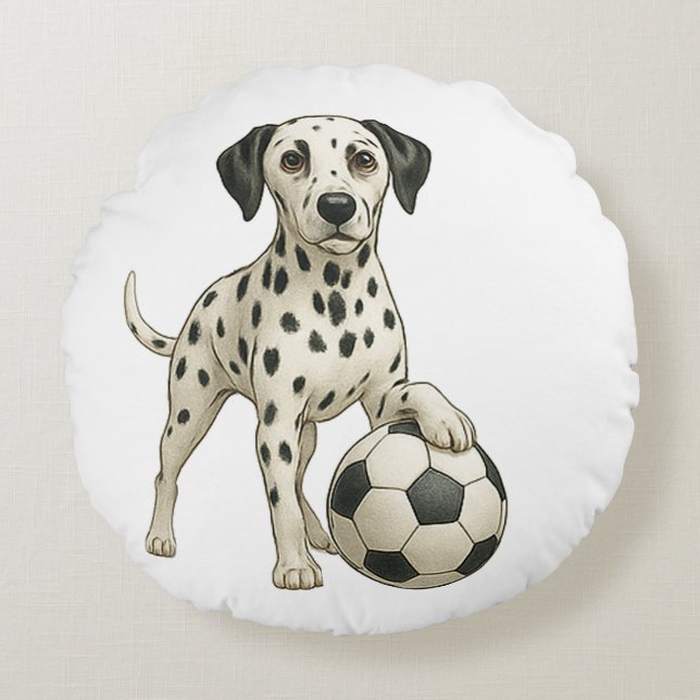 we love sports rundes kissen (Vorderseite)