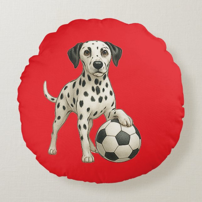 we love sports rundes kissen (Vorderseite)