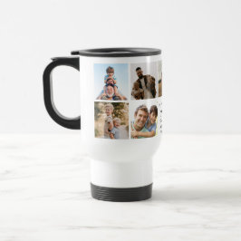 "We Love You Dad" Photo Travel Mug