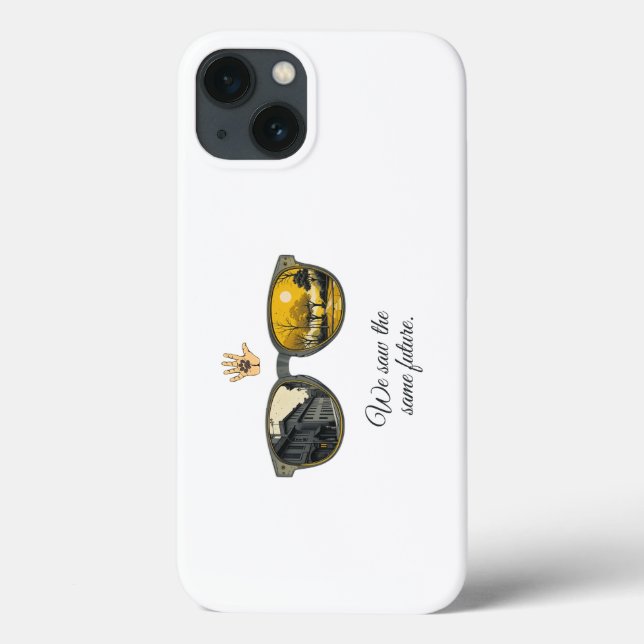 We saw the same future Case-Mate iPhone hülle (Rückseite)