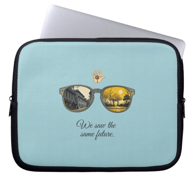 We saw the same future laptopschutzhülle (Vorderseite)