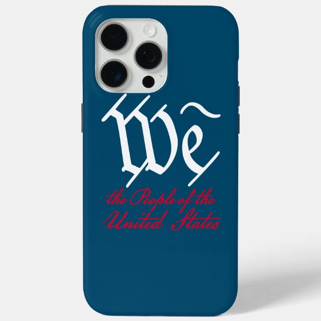 We the People 2 Case-Mate iPhone Hülle (Rückseite)