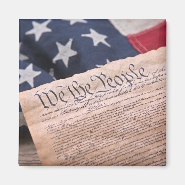 We the People Constitution Magnet (Vorne)