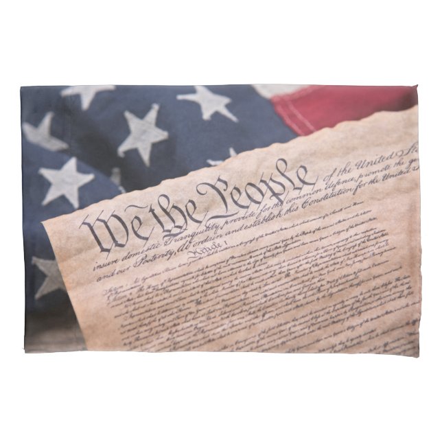 We the People Verfassung Kissenbezug (Vorderseite)