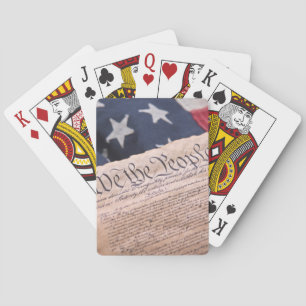 We the People Verfassung Spielkarten