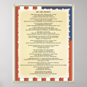 "We the People" von Lee Clayton - Poster