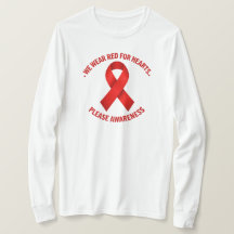 We Wear Red for Hearts – Red Ribbon Awareness