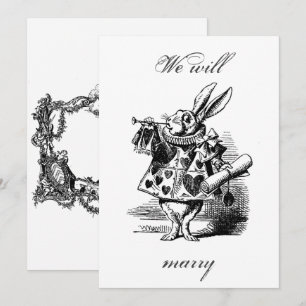 We will marry – Announcement to the wedding Einladung
