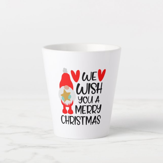 We Wish You A Very Merry Christmas Milchtasse (Vorderseite)
