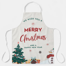 We Wish You Schürze