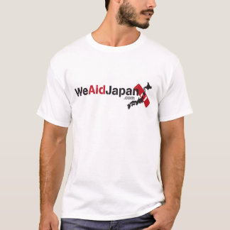 WeAidJapan 1side 私たちで日本を助けるシャツ 1 面 T-Shirt