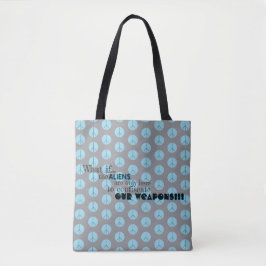 Weapon Alien Abduction Tote Tasche