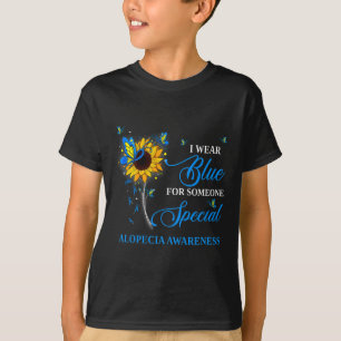 Wear Blue for Alopezie Awareness Sonnenblume 1 T-Shirt