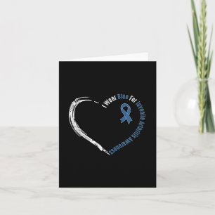 Wear Blue for Juvenile Arthritis Awareness Heart R Karte