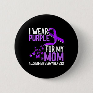 Wear Lila für meine Mama Heimerheimer Button
