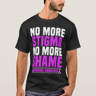 Wear Purple Overdose Awareness Gifts Survivor Warr T-Shirt
