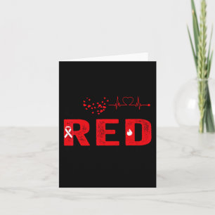 Wear Red Day Go Red Heart Disease Awareness 2025 Karte