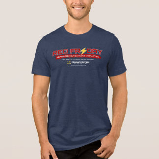 Wear Red. Honor the Deployed. Bolt Edition. Tri-Blend Shirt