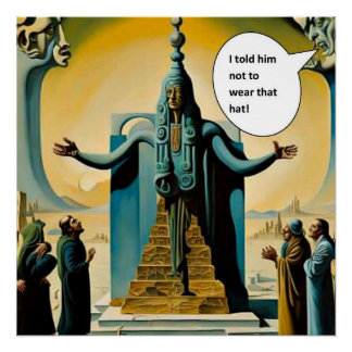 Wear that hat poster