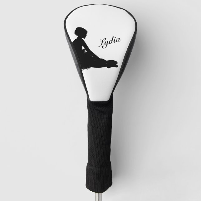 Weary Ballerina Personalisiert Golf Headcover (Vorderseite)