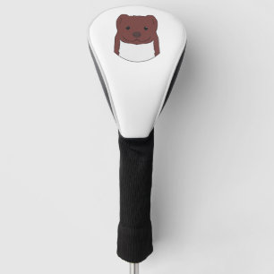 Weasel-Gesicht Golf Headcover