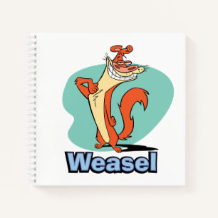 Weasel Proud Character Graphic Notizbuch