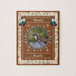 Weasel - Stealth Jigsaw Puzzle mit Geschenkboxen