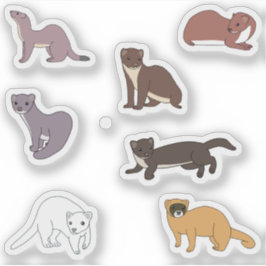 Weasels Aufkleber