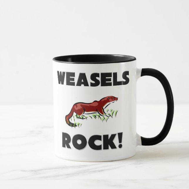 Weasels-Felsen Tasse (Rechts)