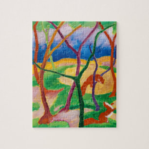 Weasels on Play von Franz Marc