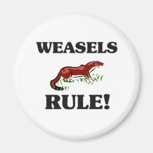 WEASELS Regel! Magnet