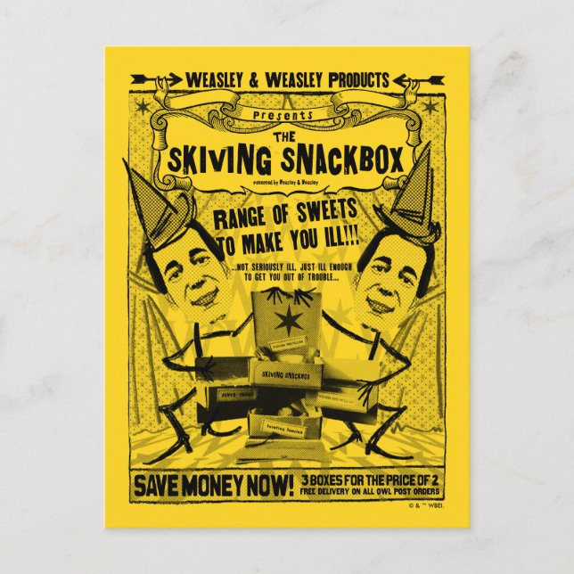 Weasley und Weasley Products Postkarte (Vorderseite)
