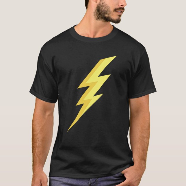 Weather Rain Lightning Thunder T-Shirt (Vorderseite)