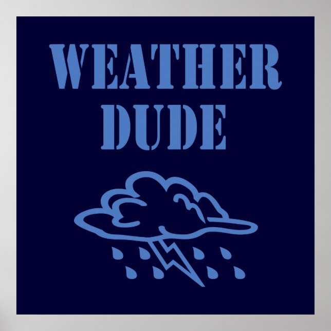 Weather Typ Poster (Vorne)
