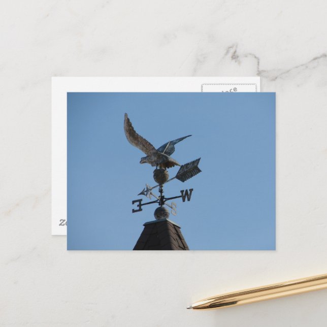 Weather Vain Postkarte (Vorderseite/Rückseite Beispiel)