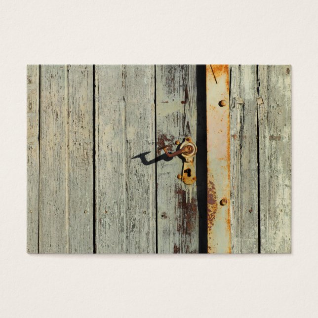 Weathered Rusty Door Handle (Vorderseite)