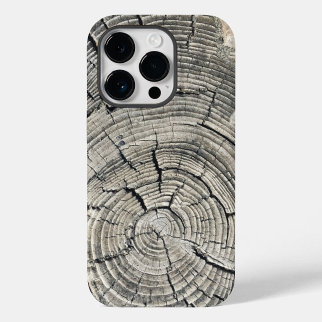 Weathered Wood Case-Mate iPhone 14 Pro Hülle (Rückseite)