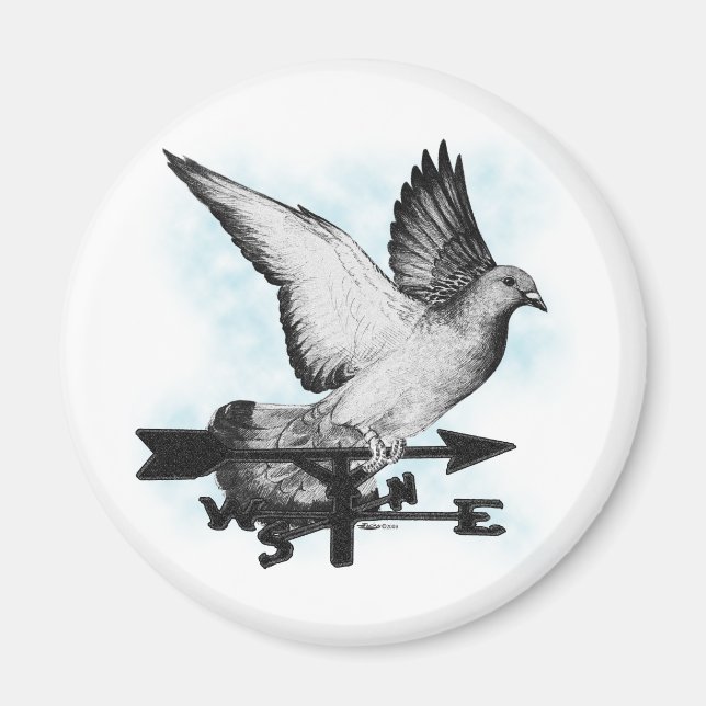 Weathervane Homer2 Magnet (Vorne)