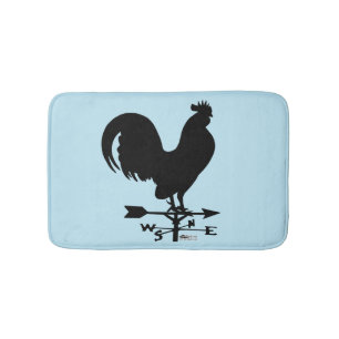 Weathervane Rooster Badematte