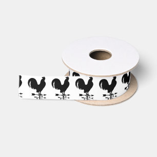 Weathervane Rooster Satinband