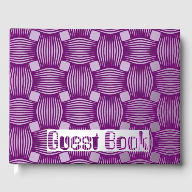Weave Foil Guest Book Gästebuch (Vorderseite)
