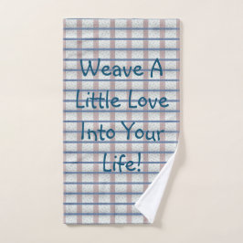 Weave Liebe Handtuch