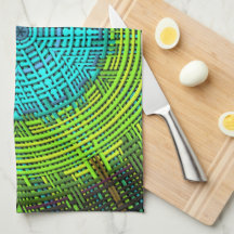 Weave Mandala Blue und Green